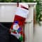 20.5" Embroidered Snowman with Glitter Presents Stocking